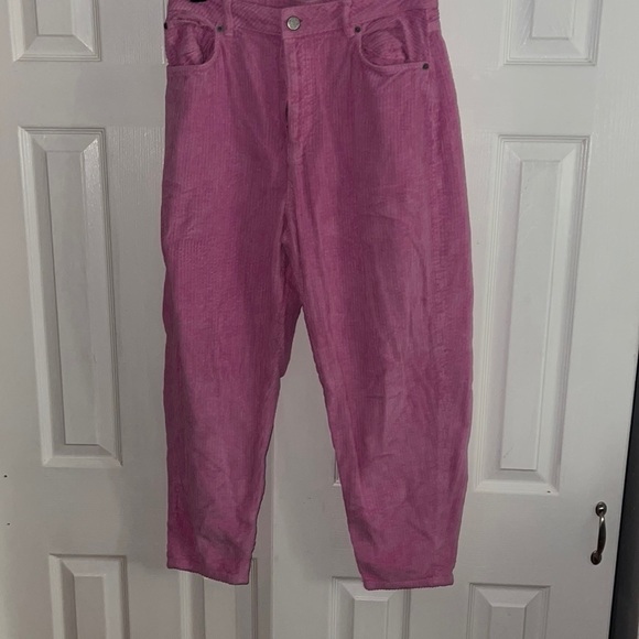 Pink corduroy balloon pants - Picture 3 of 4